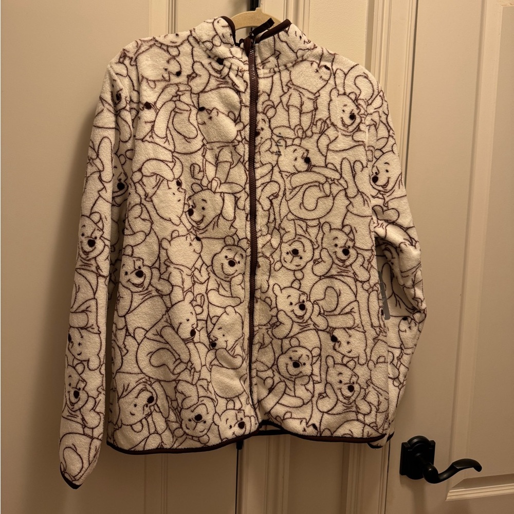 Winnie The Pooh Fleece Zip Up - NWT